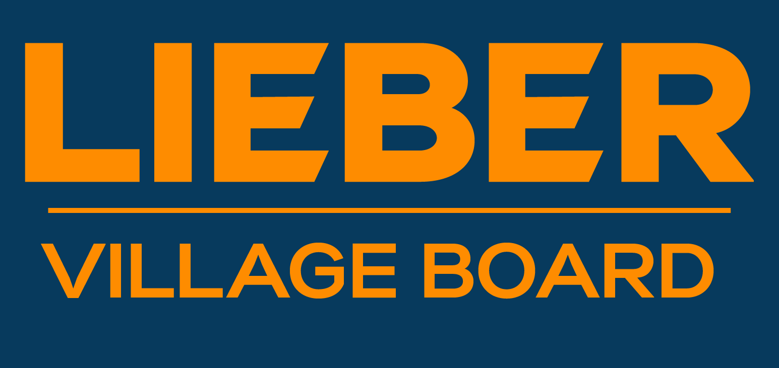 Lieber for Village Board Header Image